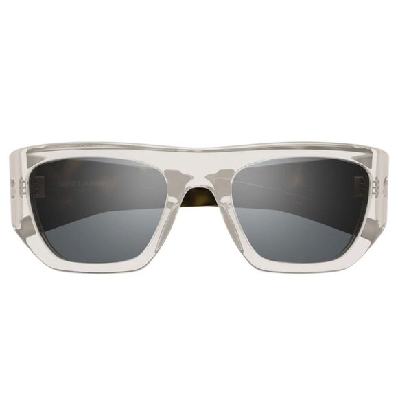 NWT SAINT LAURENT HAVANA/GREY WOMEN SUNGLASSES - Picture 4 of 5